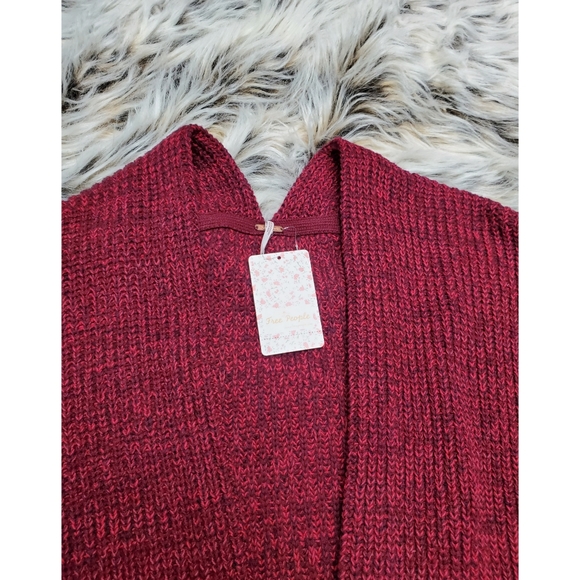 Free People plum blossom combo cardigan - Picture 4 of 7